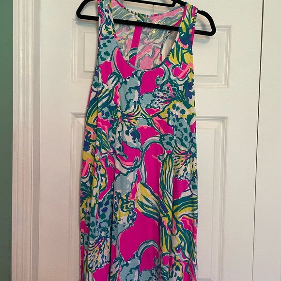 Lilly Pulitzer Dresses & Skirts - EUC - Lilly Pulitzer Pima Cotton Racerback Shift Dress